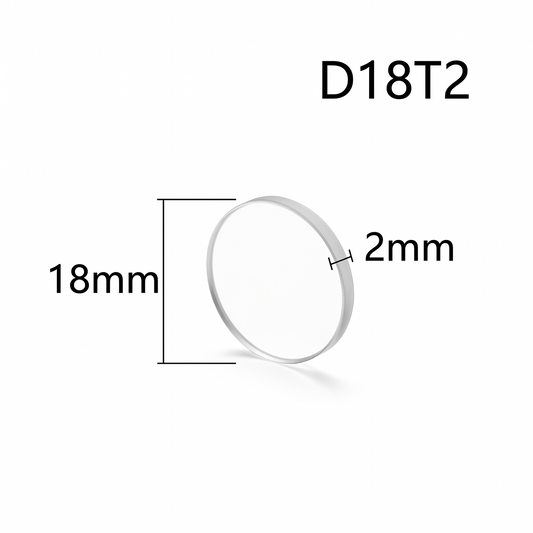 Lower Laser Protective Lens for Laser Cutting Head D18×2