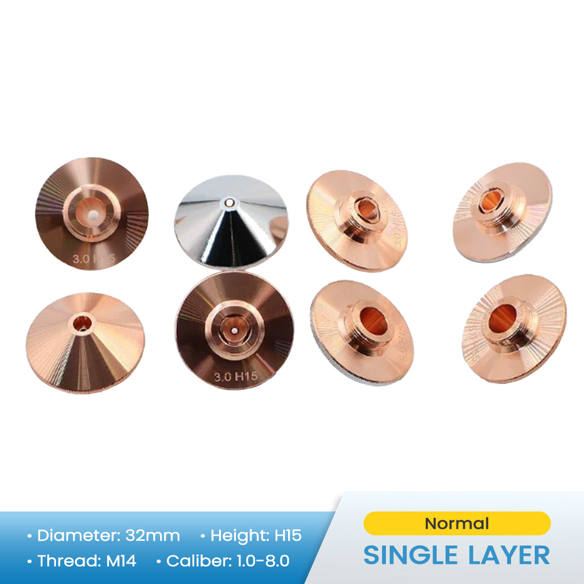Nozzle Laser Cutting Machine Single-Layer  D32, 1.0-8.0