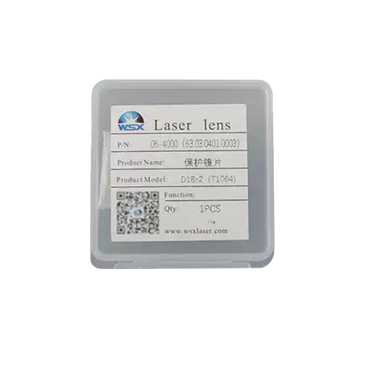 Lower Laser Protective Lens for Laser Cutting Head D18×2