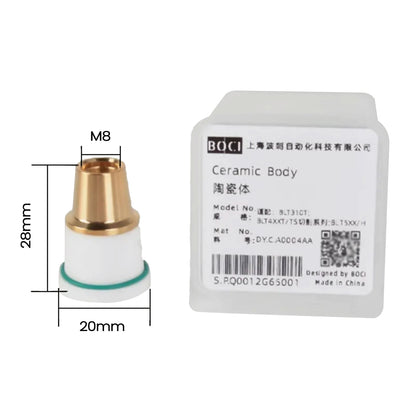 Original Laser Ceramic Ring White Ceramic Body for Boci Laser Cutting Head