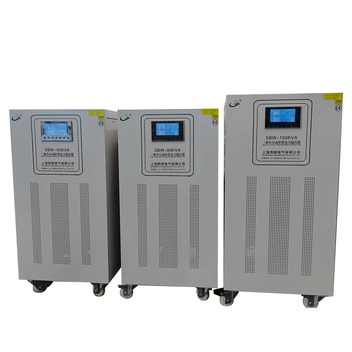 Xishun TNS/SBW Series Three-Phase High Power Compensated Regulators Voltage Regulator