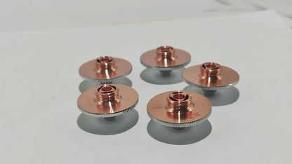 High Speed Double-Layer  Laser Cutting Nozzle for Laser Machine D28, M11 1.2-2.0