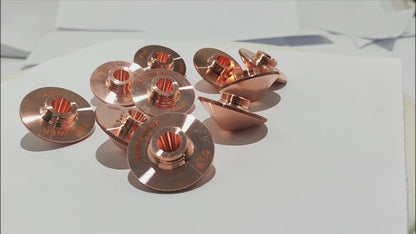 Raytools Single-Layer Laser Cutting Nozzle for Laser Cutting Machine  D32, M14 1.0-5.0